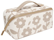 Alice Wheeler London Étui à motif floral - Beige pierre