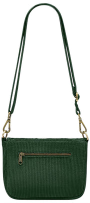 Sac à Bandoulière Hindbag Margault - Velours Vert Pin