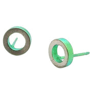 ti2-titanium-ringo-stud-earrings---green-34455776