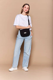 Sac à bandoulière matelassé Hindbag Margault - Noir