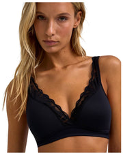 Soutien-gorge Falke Delicate Touch High Apex - Noir