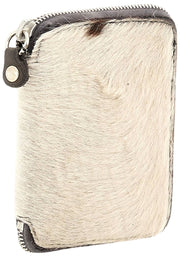Campomaggi Cecina Hairy Sac à main en peau de vache - Gris/Blanc