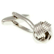 david-van-hagen-woven-knot-cufflinks---silver-34498391
