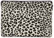 Hindbag Ava Small Housse pour ordinateur portable 13 pouces - Léopard Blanc cassé
