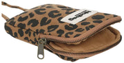 Hindbag Bill Phone Bag - Léopard Cannelle Marron