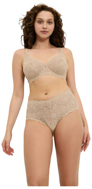Soutien-gorge en dentelle à armatures Triumph Amourette - Beige peau