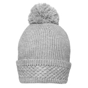 dents-ribbed-knit-metallic-yarn-bobble-hat---dove-grey-34493006