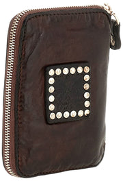 Campomaggi Siena Flower Stud Purse - Vert Militaire