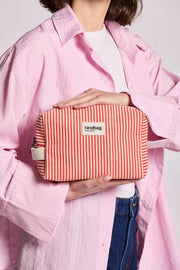 Trousse de Toilette Hindbag Leon - Rayures Rouges
