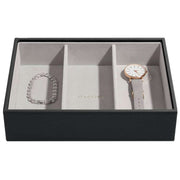 stackers-classic-set-of-3-jewellery-box---black-raffia-34950121