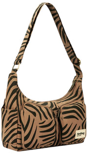 Sac à bandoulière multi-poches Hindbag Emile - Cinnamon Tiger Brown