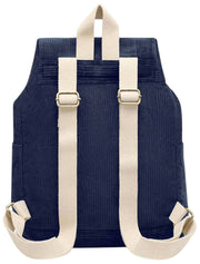 Sac à dos Hindbag Eliot - Velours Bleu Marine