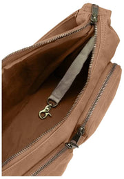 Sac à bandoulière multi-poches Hindbag Emile - Marron cannelle