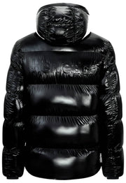 Helvetica Mountain Pioneers Doudoune à capuche Freezer - Noir