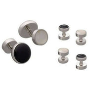 david-van-hagen-reversible-onyx-and-mother-of-pearl-cufflink-and-dress-stud-set---blackwhitesilver-34498513