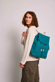 Sac à dos Hindbag Eliot - Bleu Paon