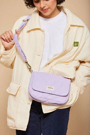 Sac à bandoulière matelassé Hindbag Margault - Lilas