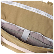 Sac de sport Roka Gatwick en toile recyclée de taille moyenne - Marron embrun