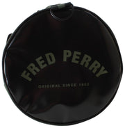 Fred Perry Classic Barrel Bag - Laurel Wreath Vert/Noir