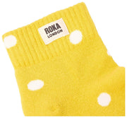 Chaussettes Roka Wembley - Pois Jaune