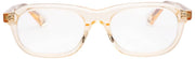 Lunettes de lecture MessyWeekend Travis à lumière bleue - Transparent/Jaune Sol