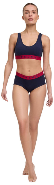 Falke Daily Comfort Print 2-Pack Hipster Brief - Noir/Rouge