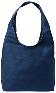 Roka Hoxton Grand sac à bandoulière en toile de coton - Bleu amiral