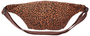 Sac banane en toile de coton Roka Mill Hill - Mini Leopard Brown