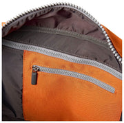 Sac de sport Roka Gatwick de taille moyenne en toile recyclée - Orange atomique