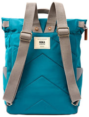 Sac à dos Roka Canfield B Medium en nylon recyclé - Bleu Mer du Nord