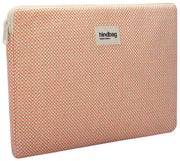 Housse pour ordinateur portable Hindbag Ava Medium Weave 15 pouces - Rose corail