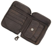 Campomaggi Cecina Hairy Sac à main en peau de vache - Gris/Blanc