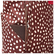 Sac à dos Roka Canfield B Medium en toile recyclée - Marron à pois