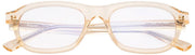 Lunettes de lecture MessyWeekend Travis à lumière bleue - Transparent/Jaune Sol