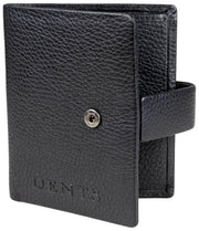 Portefeuille à deux volets avec porte-cartes Dents Aire - Noir