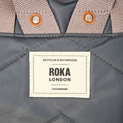 Sac à dos Roka Canfield B Medium en nylon recyclé - Gris Beluga