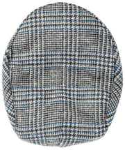 Casquette Plate Dents Stanwick Tweed - Bleu