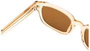 Lunettes de lecture MessyWeekend Bruce Blue Light Sun - Marron/Beige Pêche