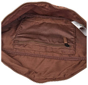 Sac banane en toile de coton Roka Mill Hill - Mini Leopard Brown