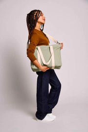 Petit sac fourre-tout Hindbag Cesar - Vert Argile