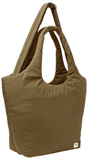 Sac à bandoulière Roka Oxford Medium Taslon - Marron mousse
