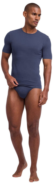 T-Shirt à Col Rond Falke Daily Seamless - Gris Carbone