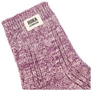 Chaussettes Roka Wallace Crew - Berry Violet