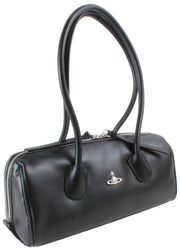 Vivienne Westwood Polly Smooth Sac Bowling - Noir