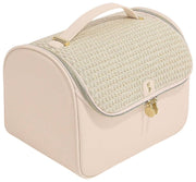 Grande trousse à maquillage Stackers - Raphia Blush