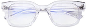 Lunettes de lecture MessyWeekend Ozzy à lumière bleue - Transparentes