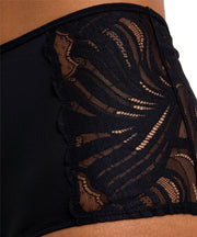 Falke Slip taille moyenne Delicate Touch - Noir