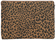 Hindbag Ava Medium 15inch Laptop Case - Léopard Cannelle Marron