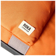 Sac de sport Roka Gatwick de taille moyenne en toile recyclée - Orange atomique