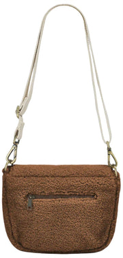 Sac à bandoulière Hindbag Margault Teddy - Marron